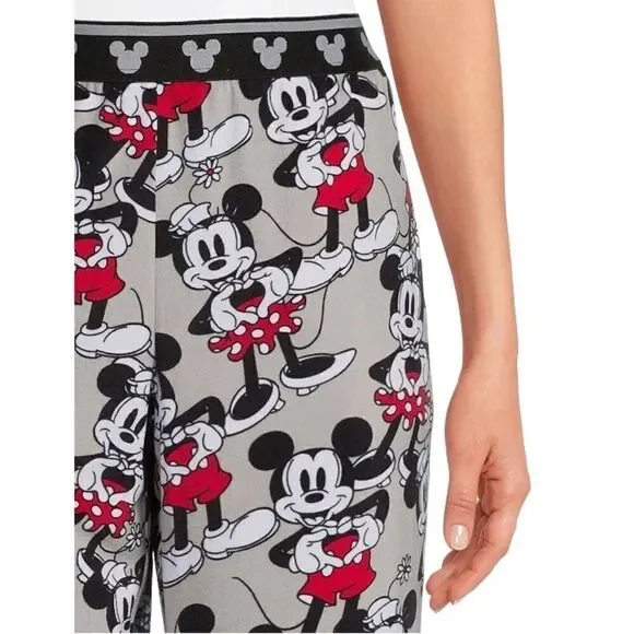 Disney Women's Mickey Mouse Plush Sleep Lounge Pants Size L - Picture 5 of 6